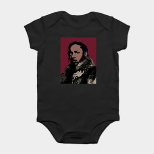 kendrick lamar style pop art Baby Bodysuit